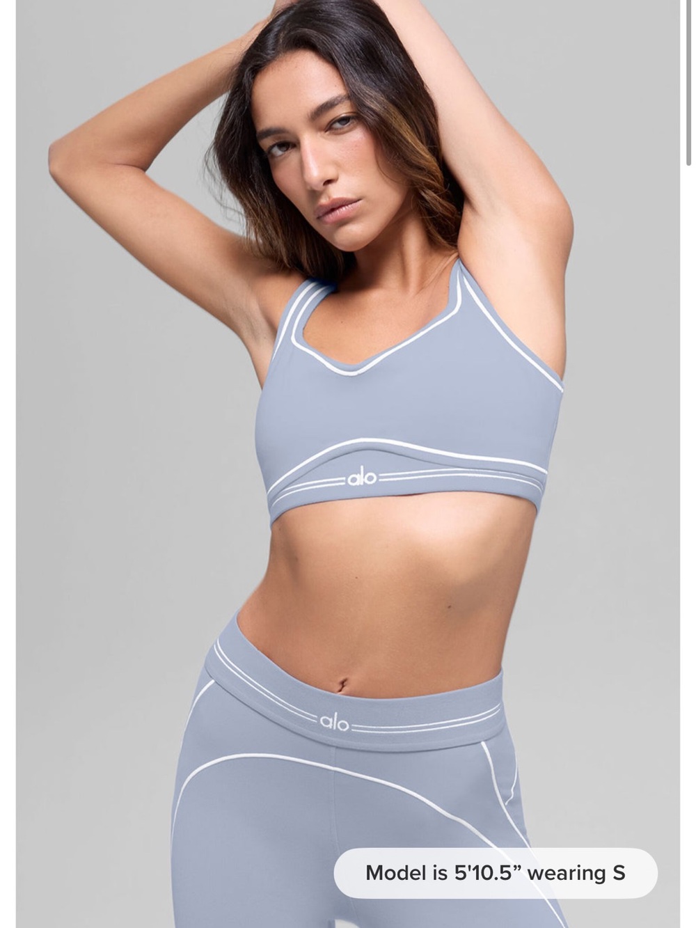 ALO Yoga heartthrob winter frost
